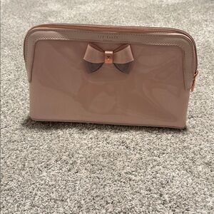Ted Baker Blush Cosmetic Bag with Bow Accent